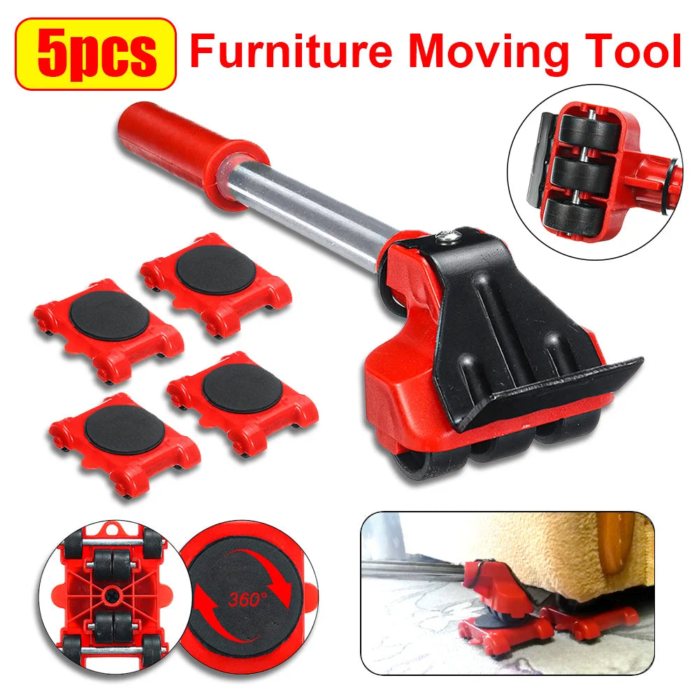 60% Off Discount Today Furniture Moving Transport Roller Set