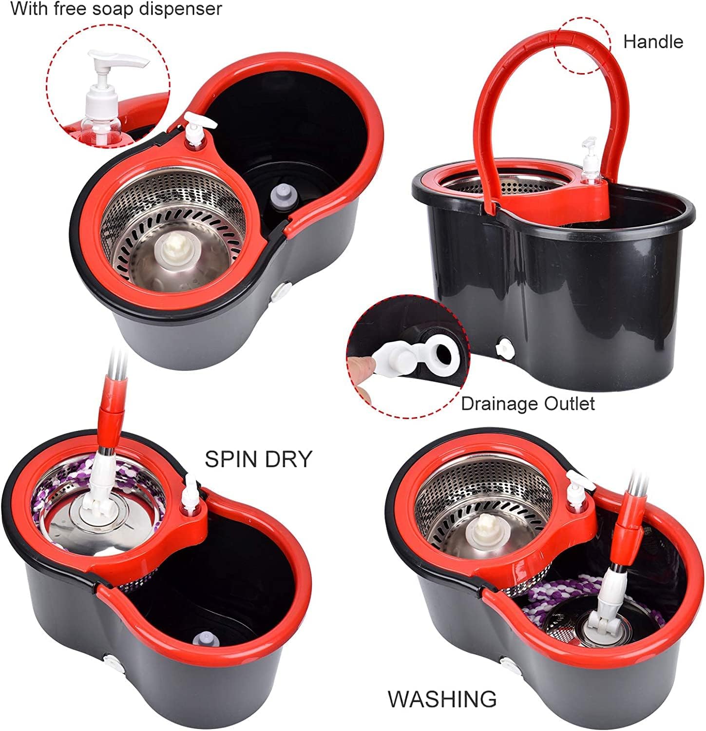 360 Spin Cleaning Mop